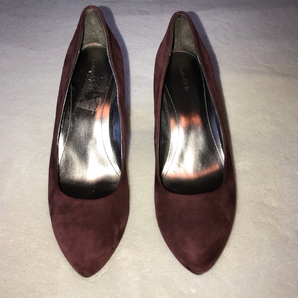 Calvin Klein Suede heels - Picture 2 of 7